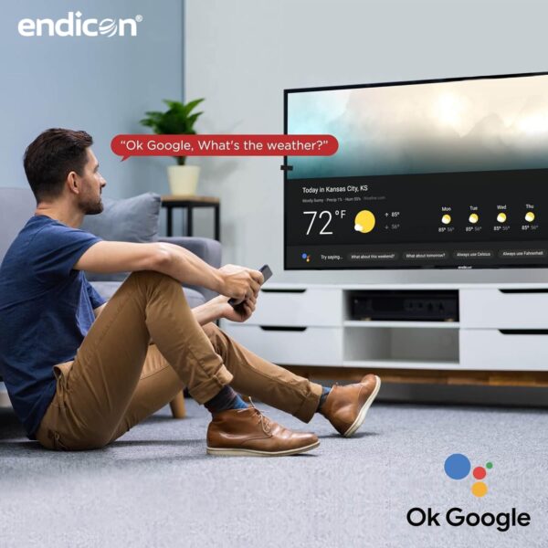 Endicon 108 cm 43" Full HD Smart Led TV EC43SFL-BTVR - Image 3