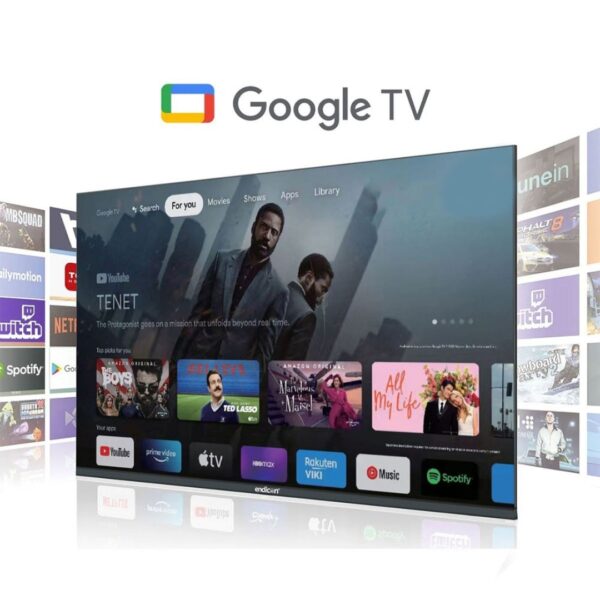 Endicon 164 cm 65" 4K Ultra HD Smart Led Google TV EC65XAV-GT - Image 2