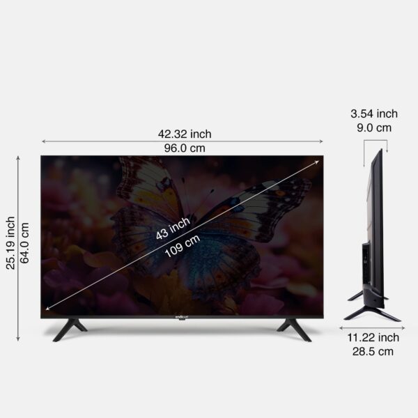 Endicon 108 cm 43" Full HD Smart Led TV EC43SFL-01 - Image 5