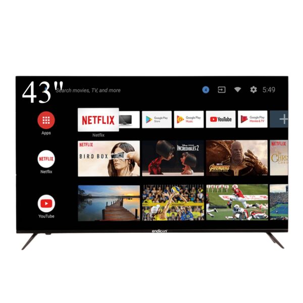 Endicon 108 cm 43" Full HD Smart Led TV EC43SFL-01 - Image 2
